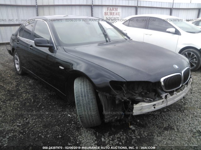 WBAHL83586DT04756 - 2006 BMW 750 I BLACK photo 1