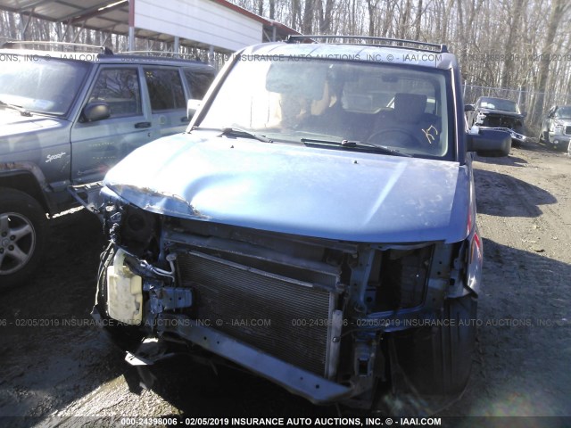 5J6YH28748L005621 - 2008 HONDA ELEMENT EX GRAY photo 6