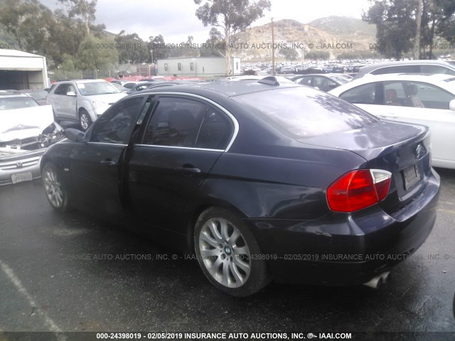 WBAVB33546KS33589 - 2006 BMW 330 I BLACK photo 3