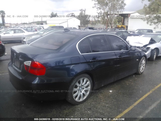 WBAVB33546KS33589 - 2006 BMW 330 I BLACK photo 4