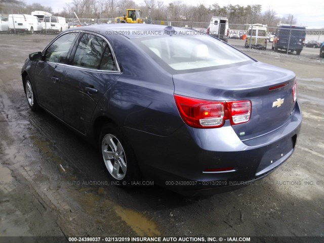 1G11C5SL6EF202225 - 2014 CHEVROLET MALIBU 1LT 蓝色 照片 3