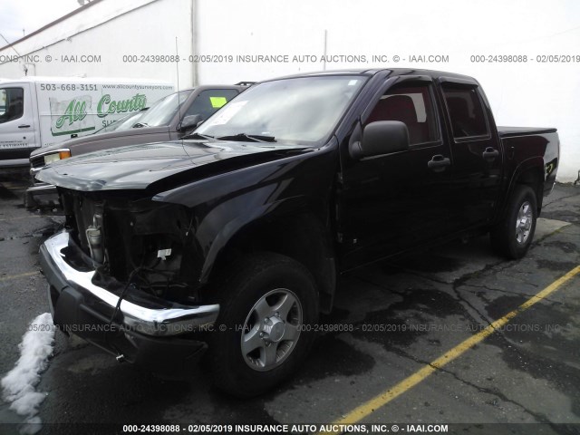 1GTDT136468295290 - 2006 GMC CANYON BLACK photo 2