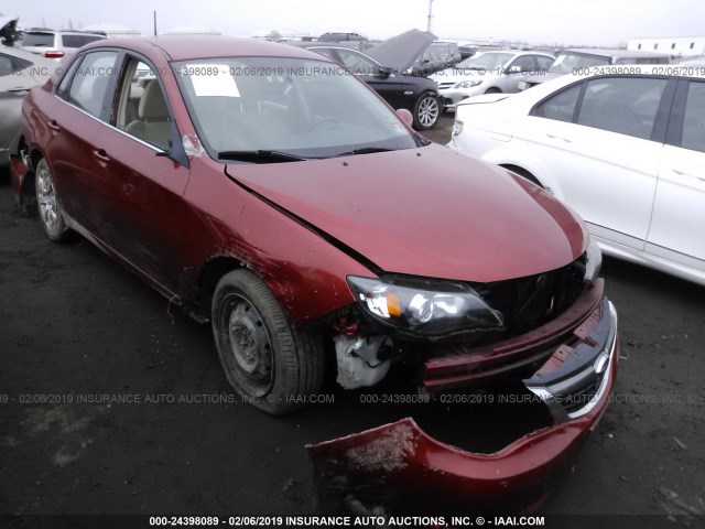 JF1GE61679H514065 - 2009 SUBARU IMPREZA 2.5I ORANGE photo 1