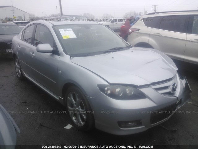 JM1BK323371673221 - 2007 MAZDA 3 S SILVER photo 1