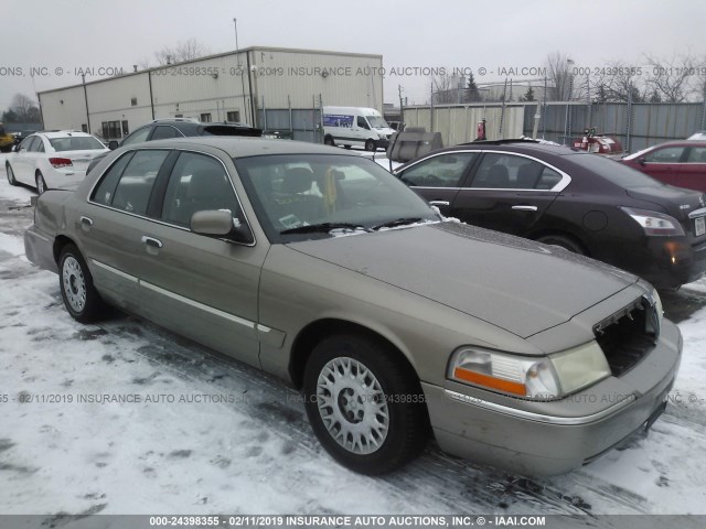 2MEFM74W73X635257 - 2003 MERCURY GRAND MARQUIS GS BROWN photo 1