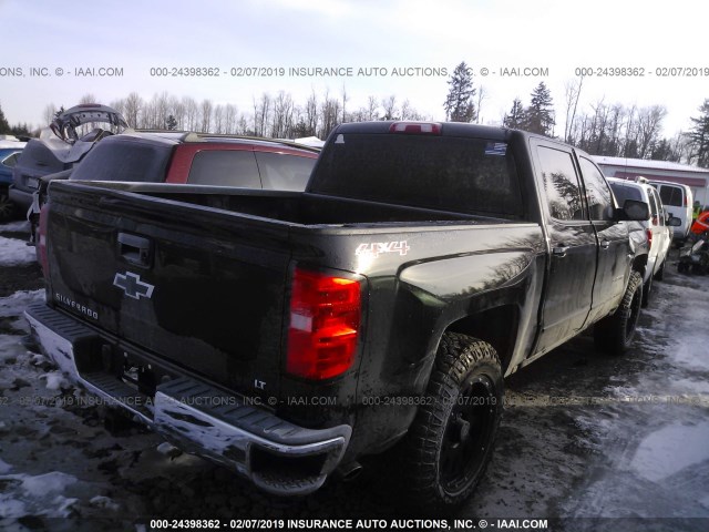 3GCUKREC3HG262136 - 2017 CHEVROLET SILVERADO K1500 LT BLACK photo 4