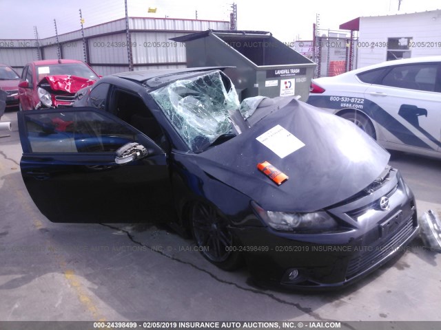 JTKJF5C77D3061819 - 2013 TOYOTA SCION TC შავი ფოტო 1