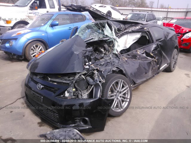 JTKJF5C77D3061819 - 2013 TOYOTA SCION TC შავი ფოტო 2