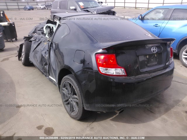 JTKJF5C77D3061819 - 2013 TOYOTA SCION TC შავი ფოტო 3