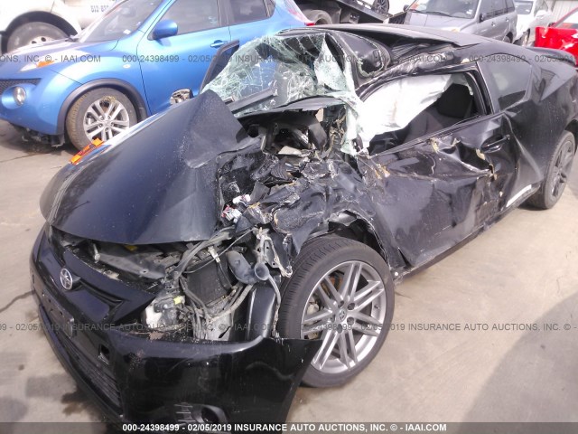 JTKJF5C77D3061819 - 2013 TOYOTA SCION TC შავი ფოტო 6