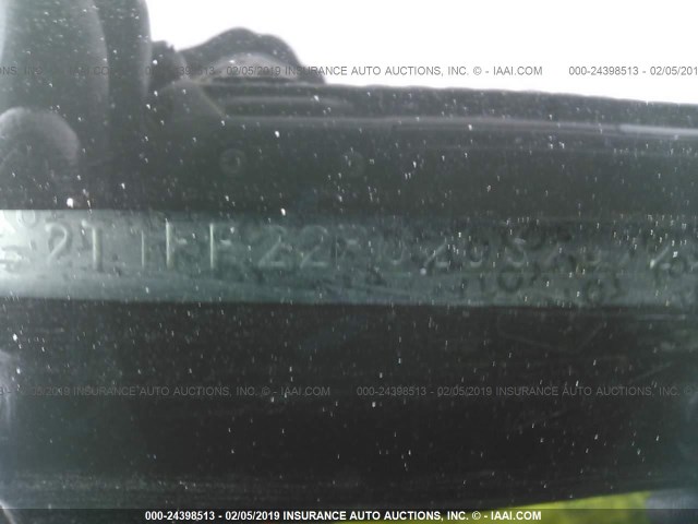 2T1FF22P02C570720 - 2002 TOYOTA CAMRY SOLARA SE/SLE წითელი ფოტო 9