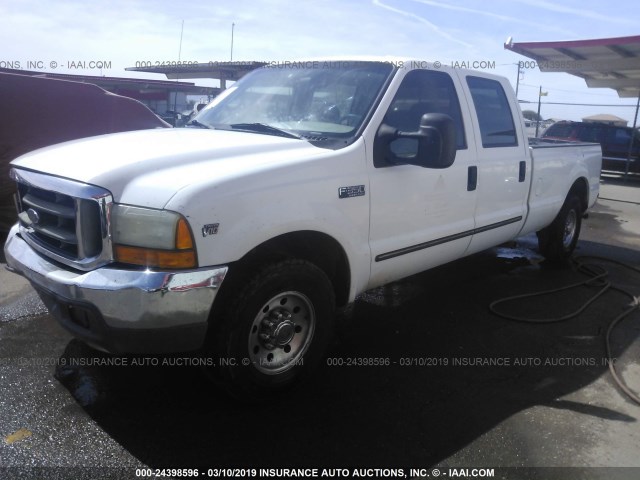 1FTSW30S4XED84145 - 1999 FORD F350 SRW SUPER DUTY WHITE photo 2