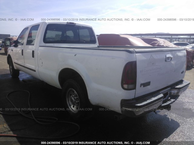 1FTSW30S4XED84145 - 1999 FORD F350 SRW SUPER DUTY WHITE photo 3