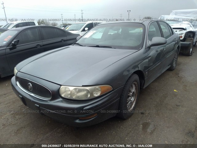 1G4HR54K95U223893 - 2005 BUICK LESABRE LIMITED GRAY photo 2