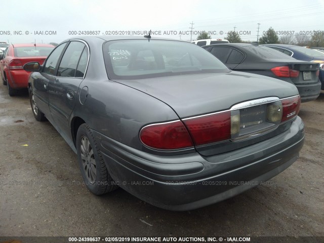 1G4HR54K95U223893 - 2005 BUICK LESABRE LIMITED GRAY photo 3