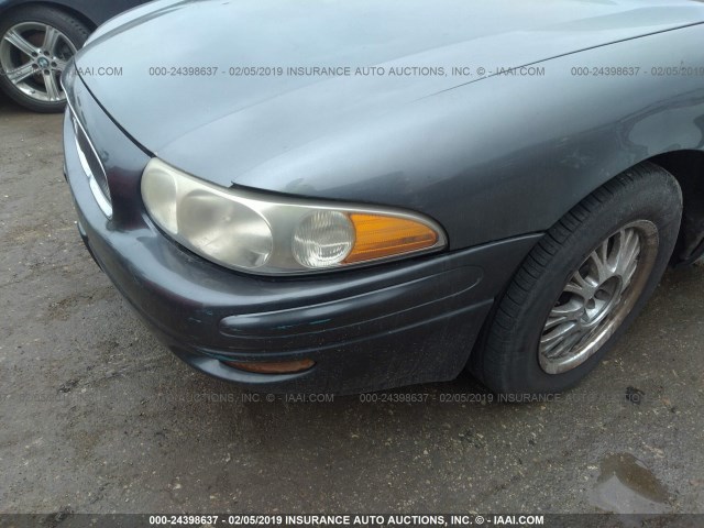 1G4HR54K95U223893 - 2005 BUICK LESABRE LIMITED GRAY photo 6