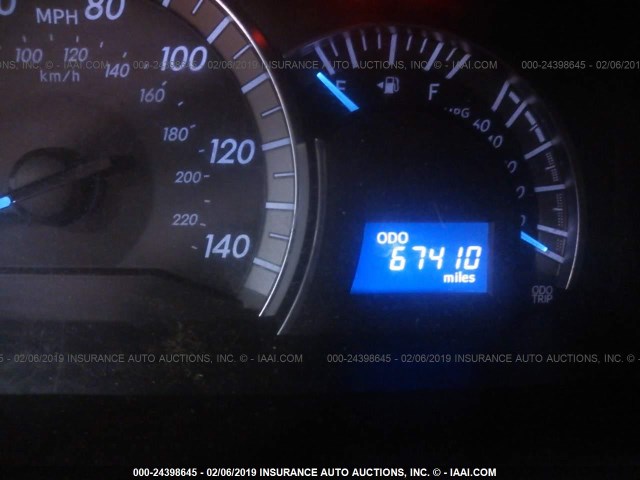 4T1BF1FK9DU292814 - 2013 TOYOTA CAMRY L/SE/LE/XLE GRAY photo 7