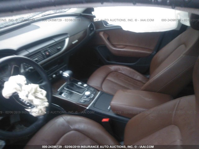 WAUGGBFCXDN031625 - 2013 AUDI A6 PREMIUM PLUS RED photo 5