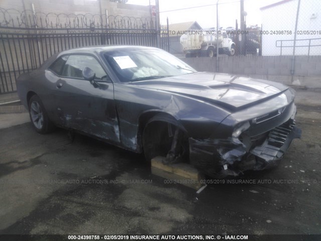 2C3CDZAG6HH635754 - 2017 DODGE CHALLENGER SXT BLACK photo 1