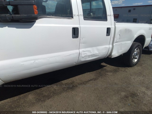 1FTWW31R78EC63334 - 2008 FORD F350 SRW SUPER DUTY WHITE photo 8