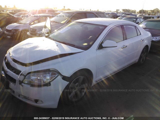 1G1ZC5E01CF355564 - 2012 CHEVROLET MALIBU 1LT 白色 照片 2