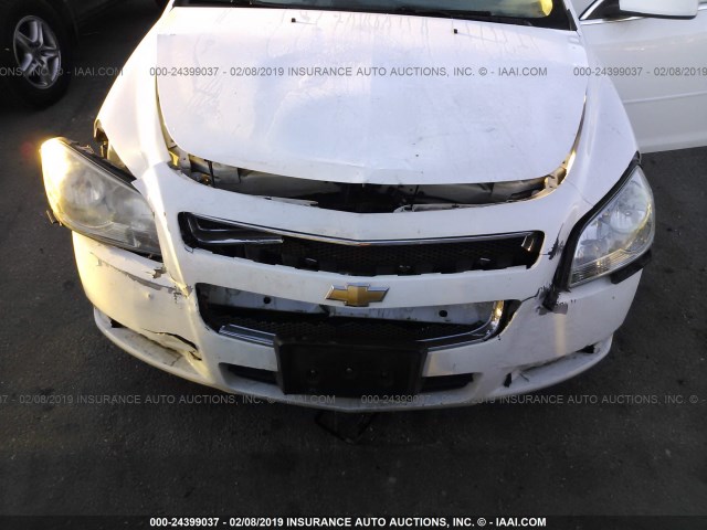 1G1ZC5E01CF355564 - 2012 CHEVROLET MALIBU 1LT 白色 照片 6