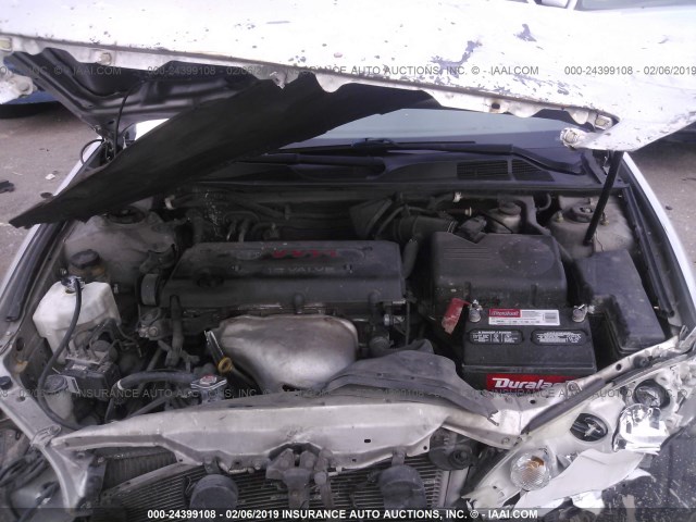 4T1BE32K66U130114 - 2006 TOYOTA CAMRY LE/XLE/SE SILVER photo 10