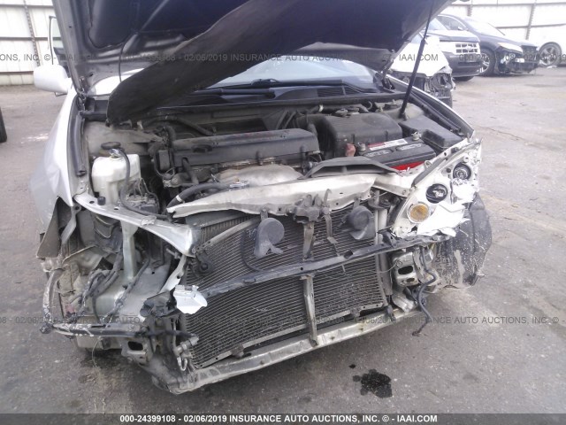 4T1BE32K66U130114 - 2006 TOYOTA CAMRY LE/XLE/SE SILVER photo 6