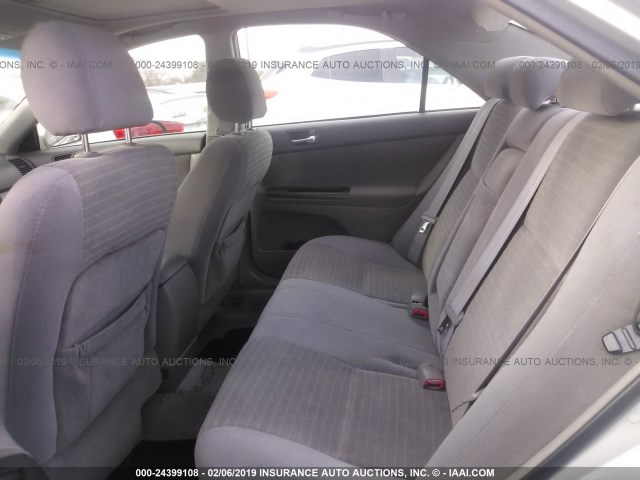 4T1BE32K66U130114 - 2006 TOYOTA CAMRY LE/XLE/SE SILVER photo 8