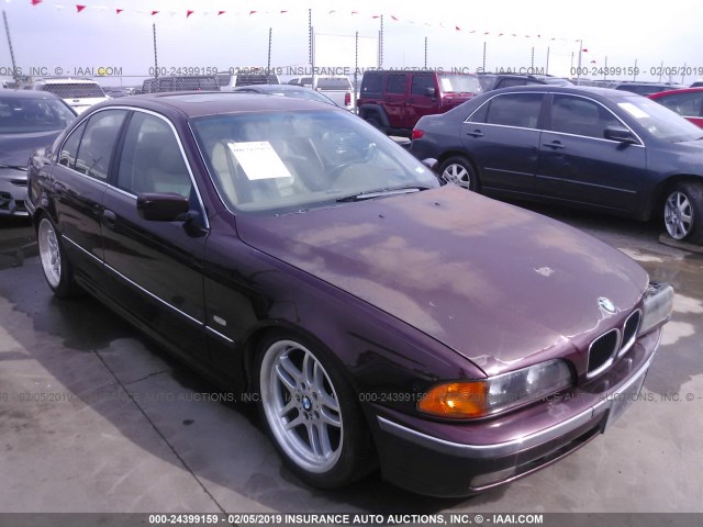 WBADD632XWBW42984 - 1998 BMW 528 I AUTOMATIC MAROON photo 1