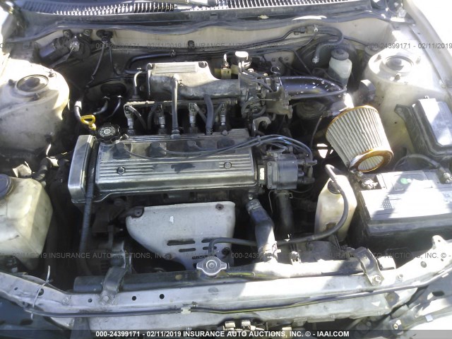 1NXBB02E0VZ632536 - 1997 TOYOTA COROLLA DX GOLD photo 10