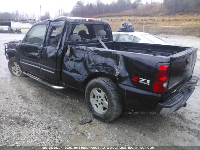 1GCEK19B27Z195678 - 2007 CHEVROLET SILVERADO K1500 CLASSIC BLACK photo 3