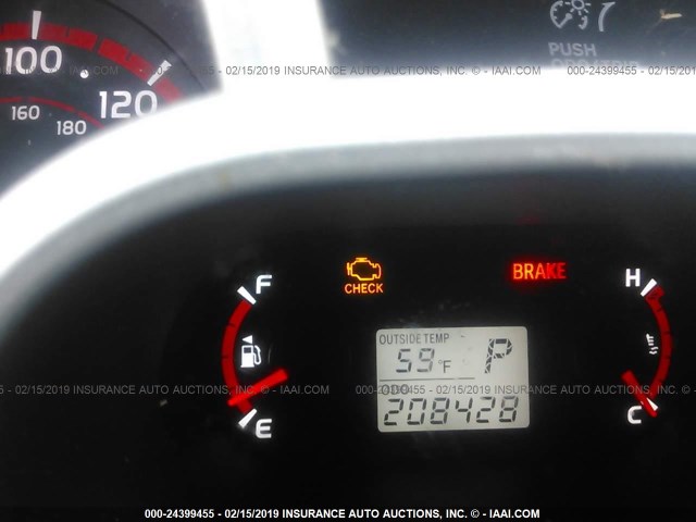 2T1KU40E49C150017 - 2009 TOYOTA COROLLA MATRIX  RED photo 7