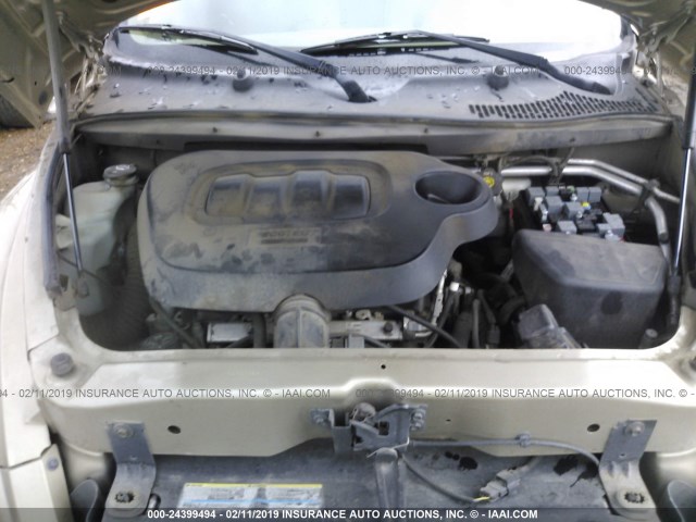 3GNDA13D86S640680 - 2006 CHEVROLET HHR LS Dorado foto 10