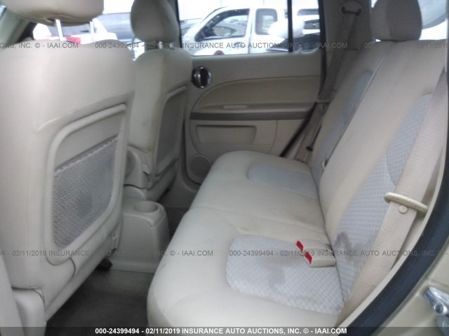 3GNDA13D86S640680 - 2006 CHEVROLET HHR LS Dorado foto 8