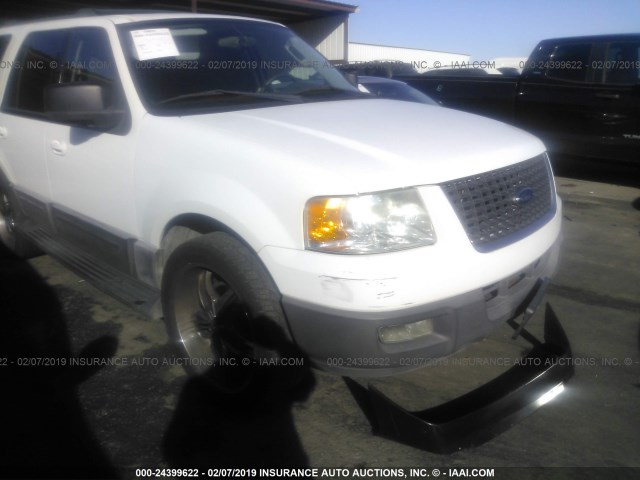 1FMRU15W24LB90009 - 2004 FORD EXPEDITION XLT WHITE photo 6