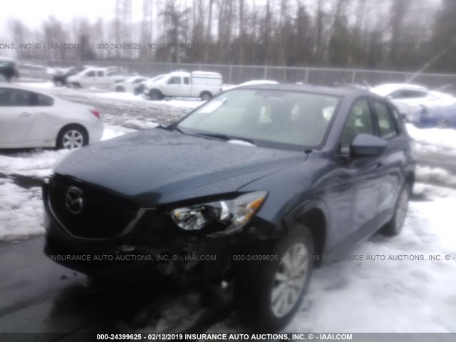 JM3KE2BE4D0123070 - 2013 MAZDA CX-5 SPORT GRAY photo 2