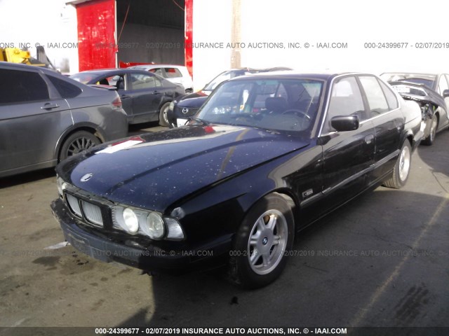 WBAHD5323SGB37803 - 1995 BMW 525 I BLACK photo 2