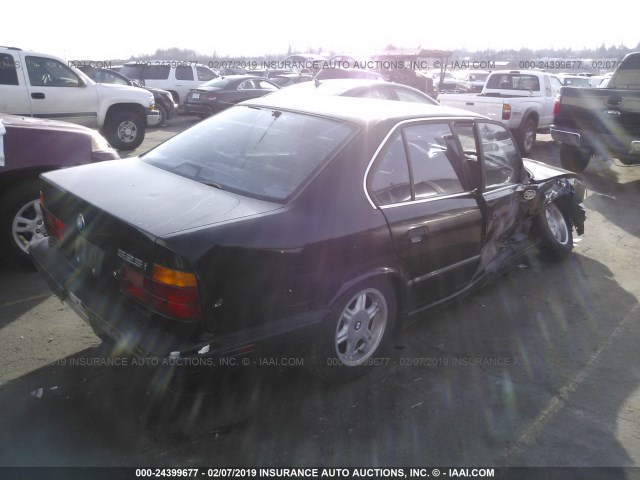 WBAHD5323SGB37803 - 1995 BMW 525 I BLACK photo 4