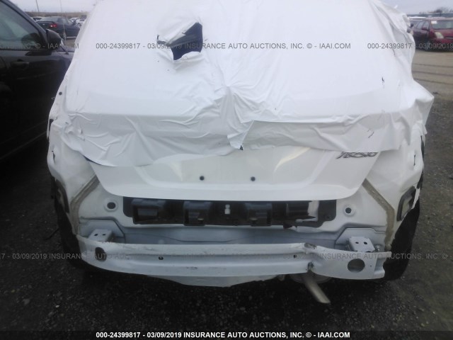 3FADP4TJ4FM172570 - 2015 FORD FIESTA S WHITE photo 6