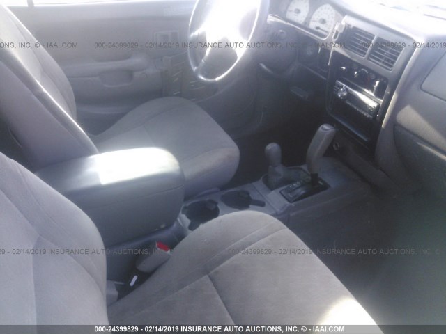 5TEHN72N54Z310155 - 2004 TOYOTA TACOMA DOUBLE CAB 红色 照片 5