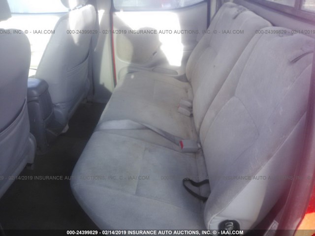 5TEHN72N54Z310155 - 2004 TOYOTA TACOMA DOUBLE CAB 红色 照片 8