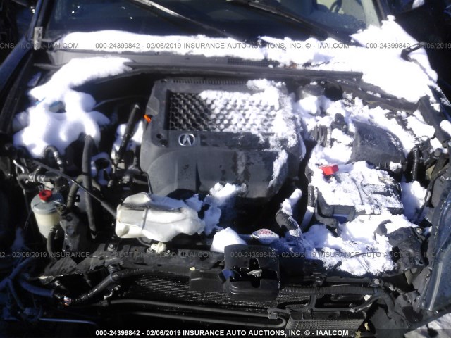 5J8TB1H27BA004984 - 2011 ACURA RDX BLACK photo 10