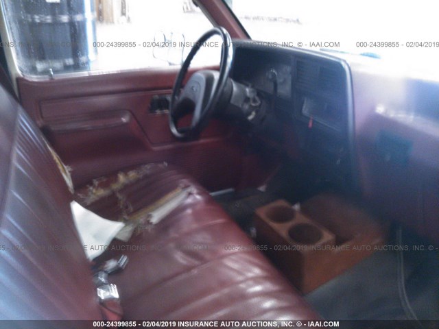 1FTCR10A0KUC41960 - 1989 FORD RANGER WHITE photo 5