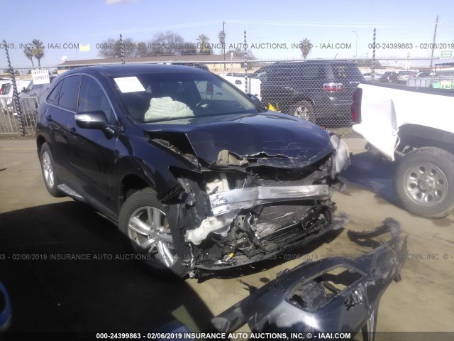 5J8TB3H55EL003413 - 2014 ACURA RDX TECHNOLOGY BLACK photo 1