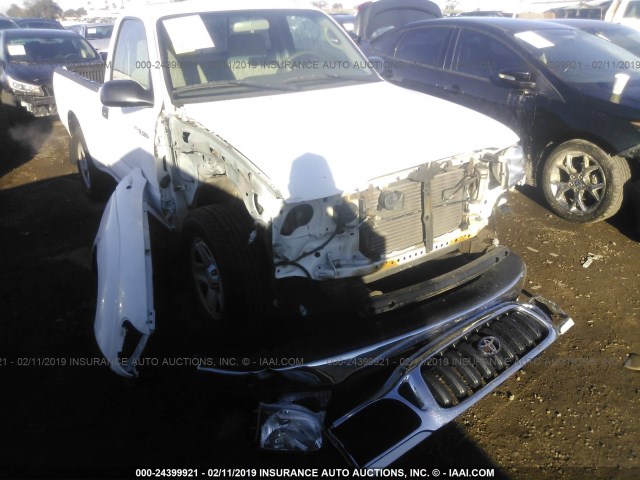 5TENL42N44Z339685 - 2004 TOYOTA TACOMA WHITE photo 6