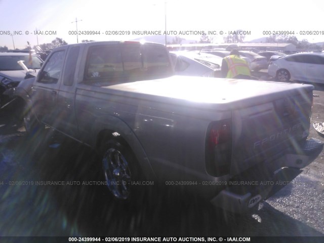1N6DD26T73C444060 - 2003 NISSAN FRONTIER KING CAB XE SILVER photo 3