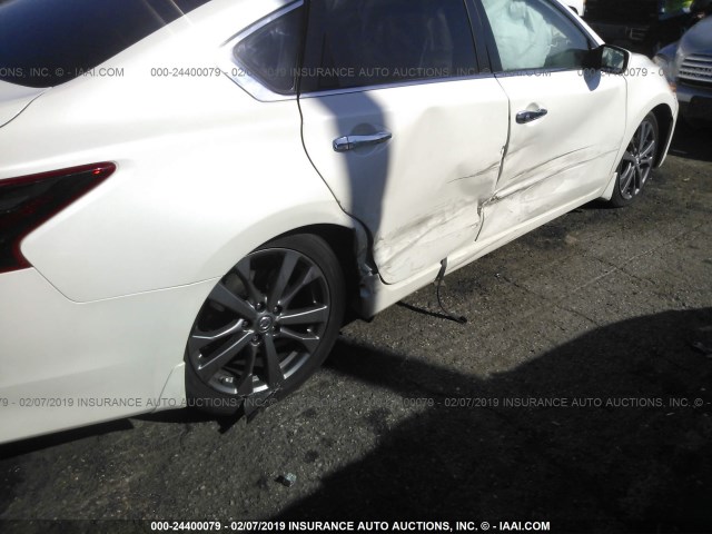 1N4AL3AP8JC276196 - 2018 NISSAN ALTIMA 2.5/S/SV/SL/SR WHITE photo 6