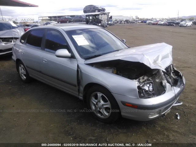 KMHDN55D13U083412 - 2003 HYUNDAI ELANTRA GLS/GT SILVER photo 1