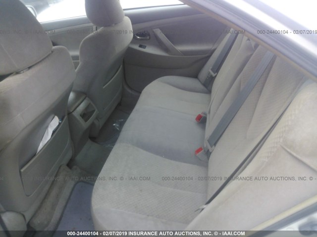 4T4BE46K18R020743 - 2008 TOYOTA CAMRY CE/LE/XLE/SE 银色 照片 8